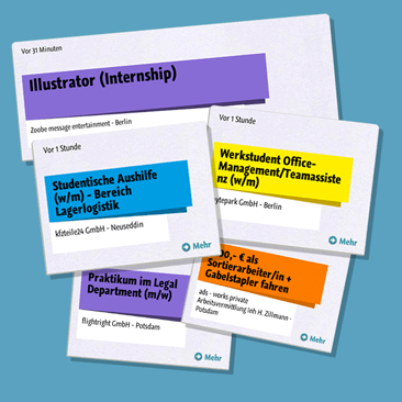 Jobfinder für Studenten Teaser